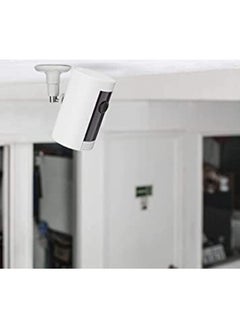 Anmi Wall Mount for Ring Indoor Cam Ring Stick Up Cam, 360 Degree Adjustable Mount Bracket for Ring Camera Outdoor Indoor Security Camera System (3 Pack)  - Image 5