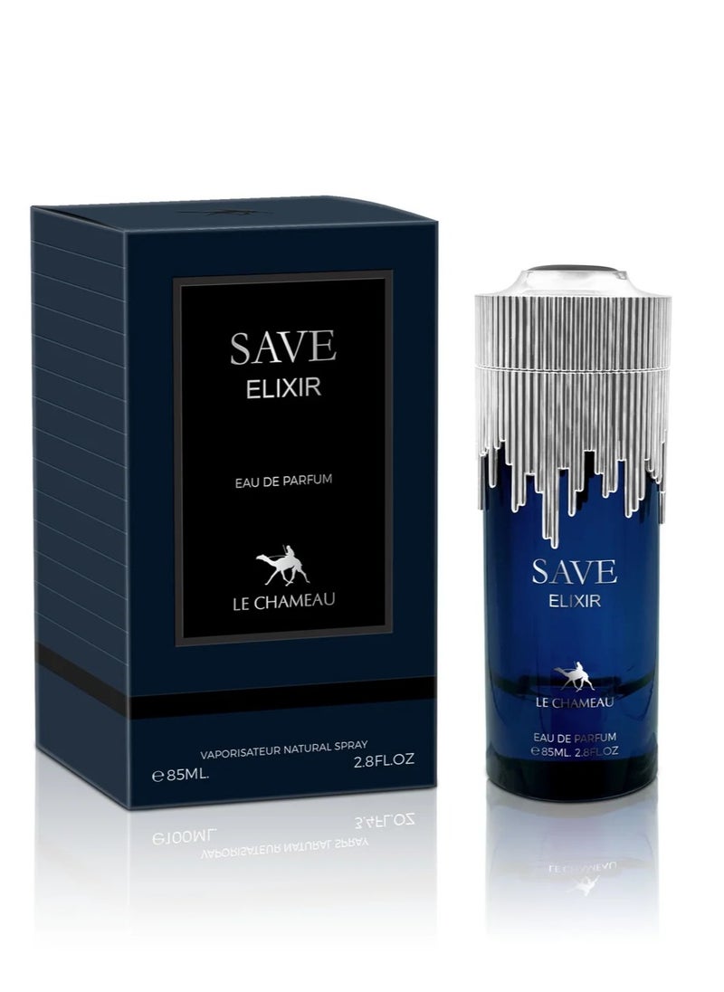 LE CHAMEAU - Save Elixir Eau De Parfum For Men - 85 ML - Image 1