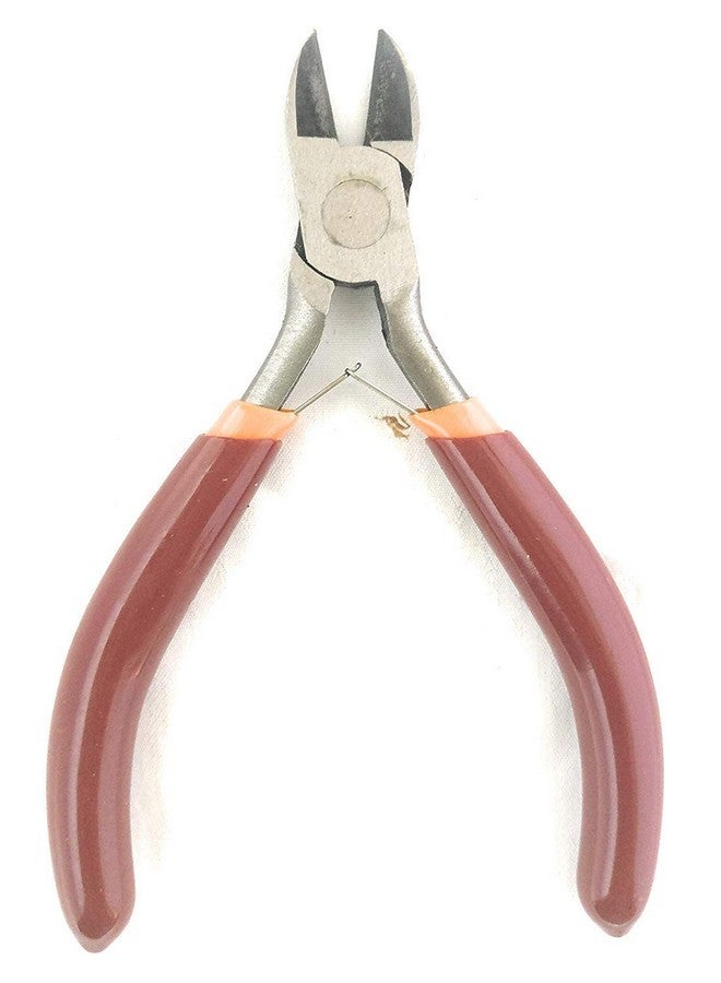 جيرن طقم كماشة JERN مع قاطع أسلاك، كماشة ذات أنف دائري ومسطح - مجموعة من 3 قطع، وردي - Image 3