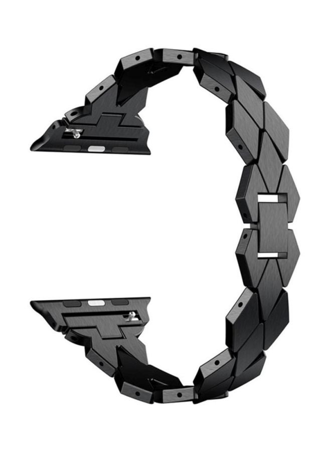 Voberry Replacement Band For Apple Watch Series 1/2/3 38mm Black - Image 1