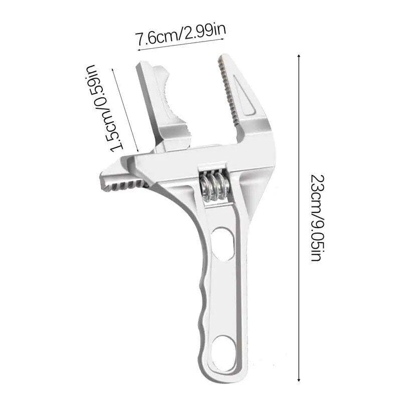 SHREE HANS CREATION Adjustable Wrench Short Shank 6-68mm Opening Range Repair Tools Multiuse Style C Universal Snap Wrench Spanner Hand Tool & Accessories, Home Plumbing Work - Image 5