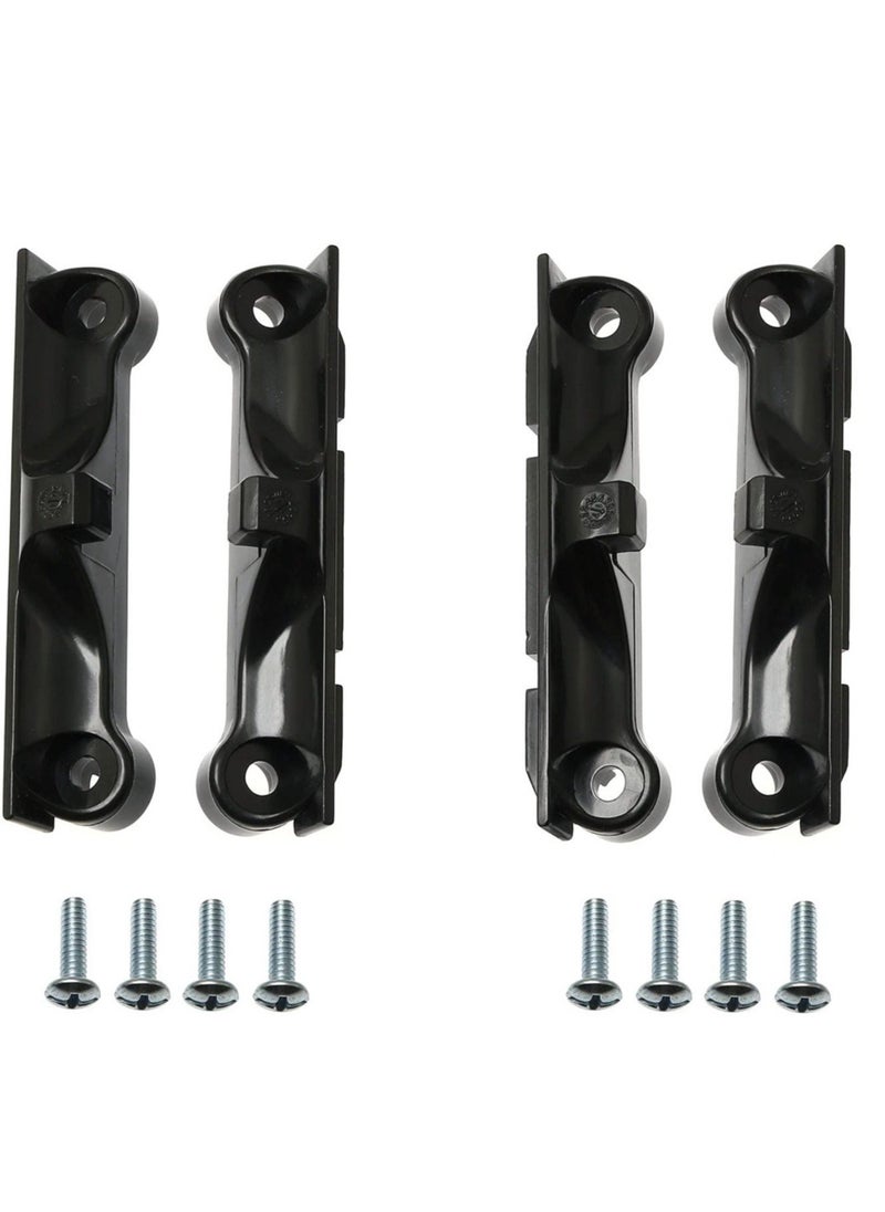Captaintech 4 PCS Black CPU Fan, AM4 Backplane Back Durable CPU Heatsink Bracket, CPU Fan Support Bracket for AM4  - Image 1