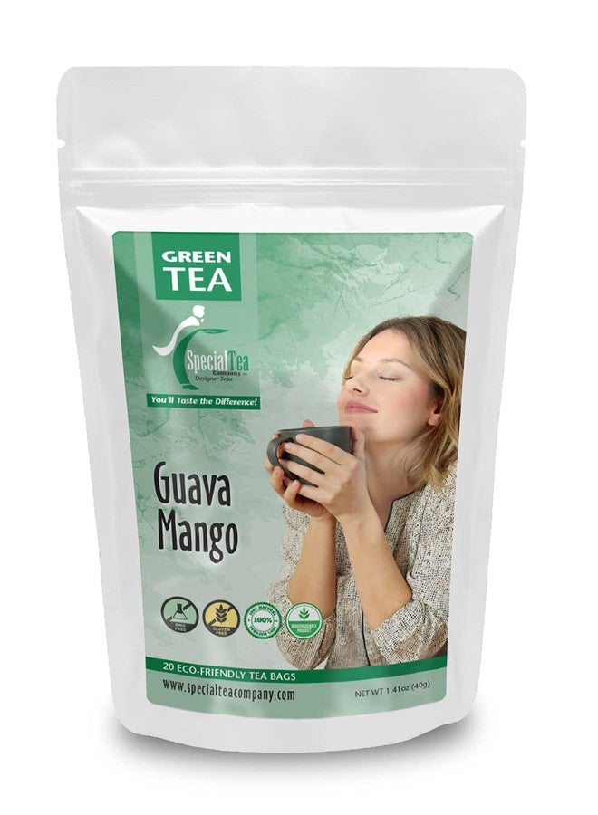 Special Tea SpecialTea Company Guava/Mango Green Tea - 20 Tea Bags - Image 1