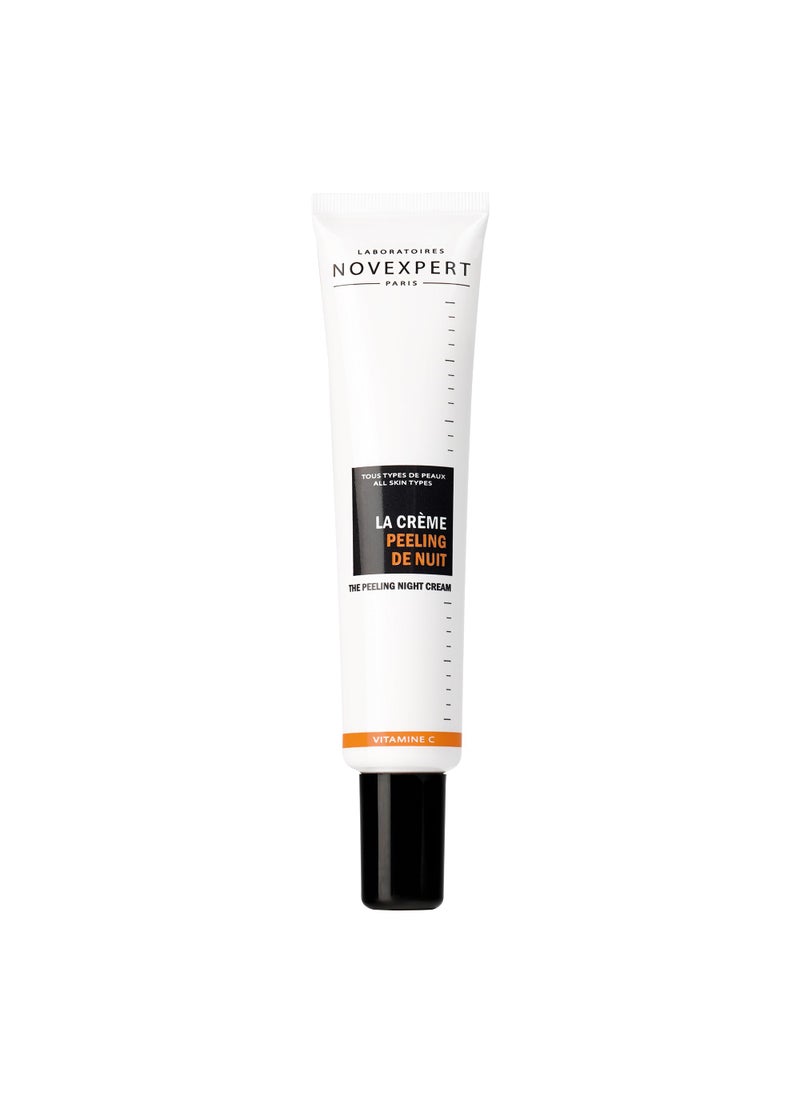 Novexpert Novexpert The Peeling Night Cream - Visibly Brighter Skin - Smooth And Radiant Complexion - Deeply Exfoliates And Nourishes - Hypoallergenic - Vegan - Normal, Combination And Oily Skin Types - 1.3 Oz 