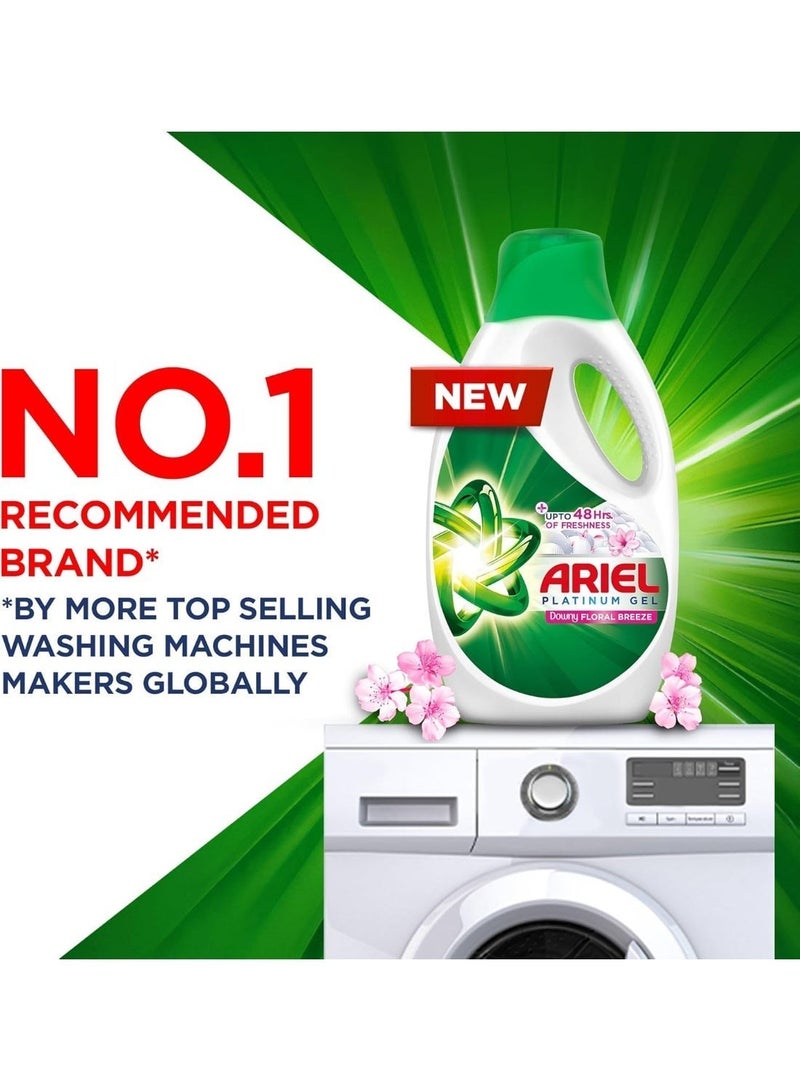 Ariel Floral Breeze Laundry Detergent Power Gel 1.8L x 2, Dual Pack - Image 4
