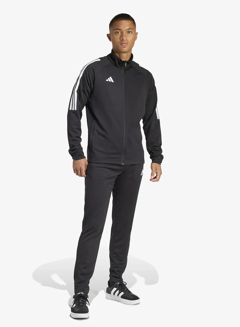 Adidas BLACK/WHITE 3-Stripes Climacool Sereno Cut Tracksuits for Men | Best Price UAE