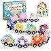 Zeoddler Toys for Toddlers 11 Magnetic Wooden Sea Animals Train Set Montessori Toys for Toddlers Educational Activities for Kids Birthday Gifts for Boys Girls - Image 2
