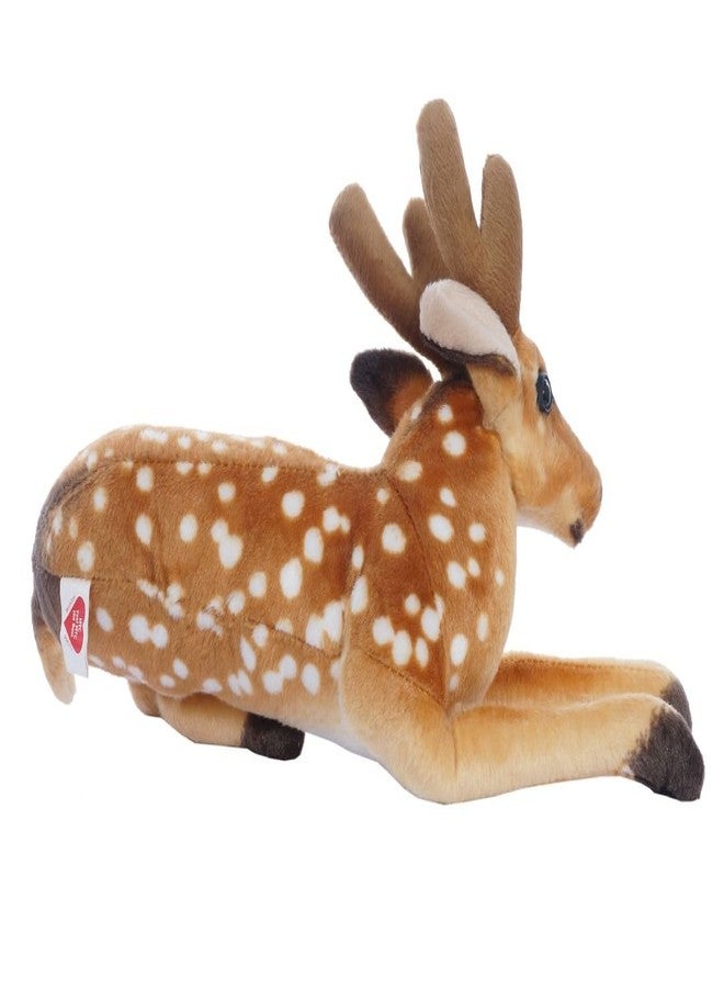 Aarushi Stuffed Soft Deer Figure Animal Toy for Kids Multicolor - Image 1