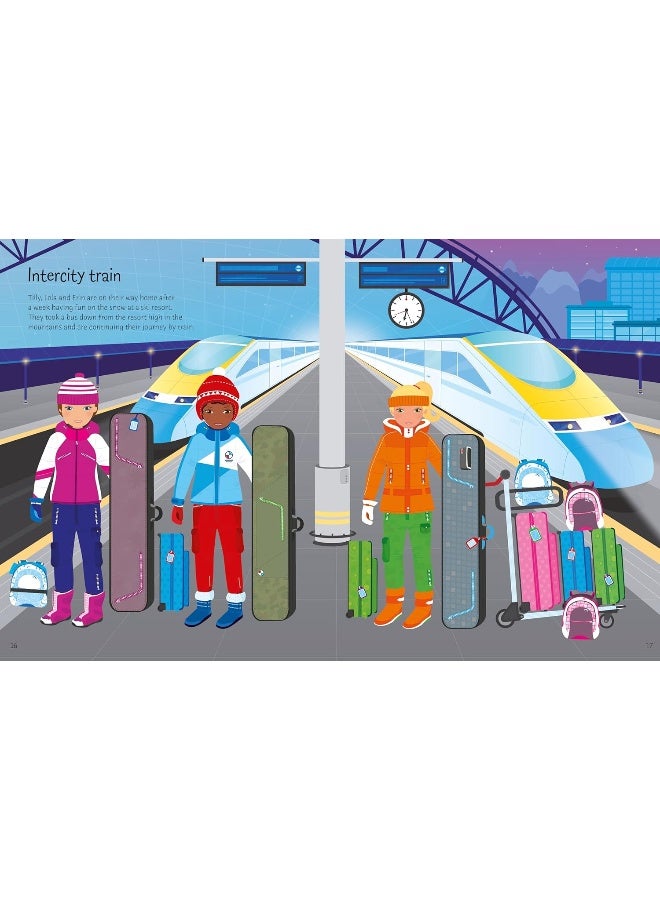 Usborne Sticker Dolly Dressing Travel - Image 4