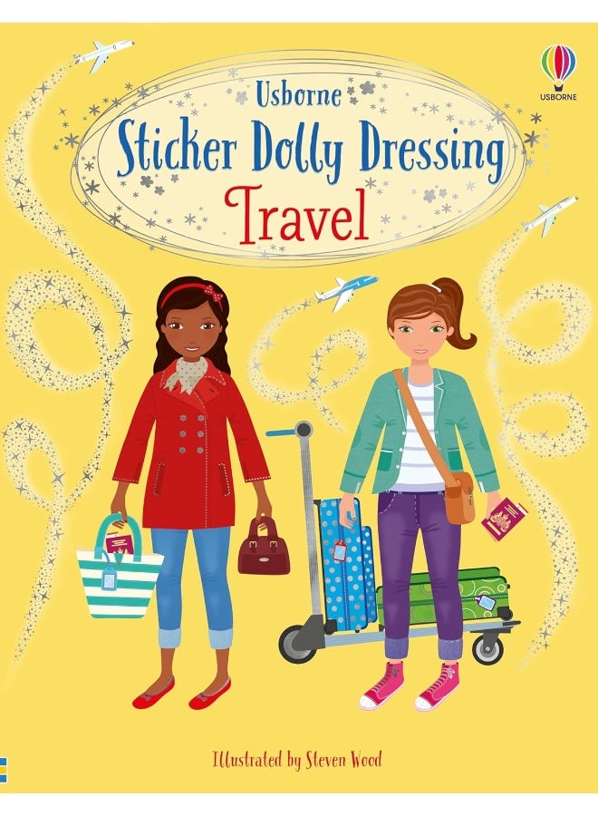Usborne Sticker Dolly Dressing Travel - Image 1