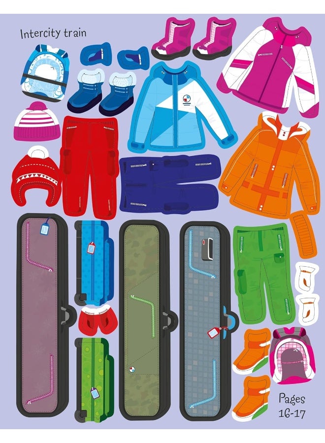 Usborne Sticker Dolly Dressing Travel - Image 3