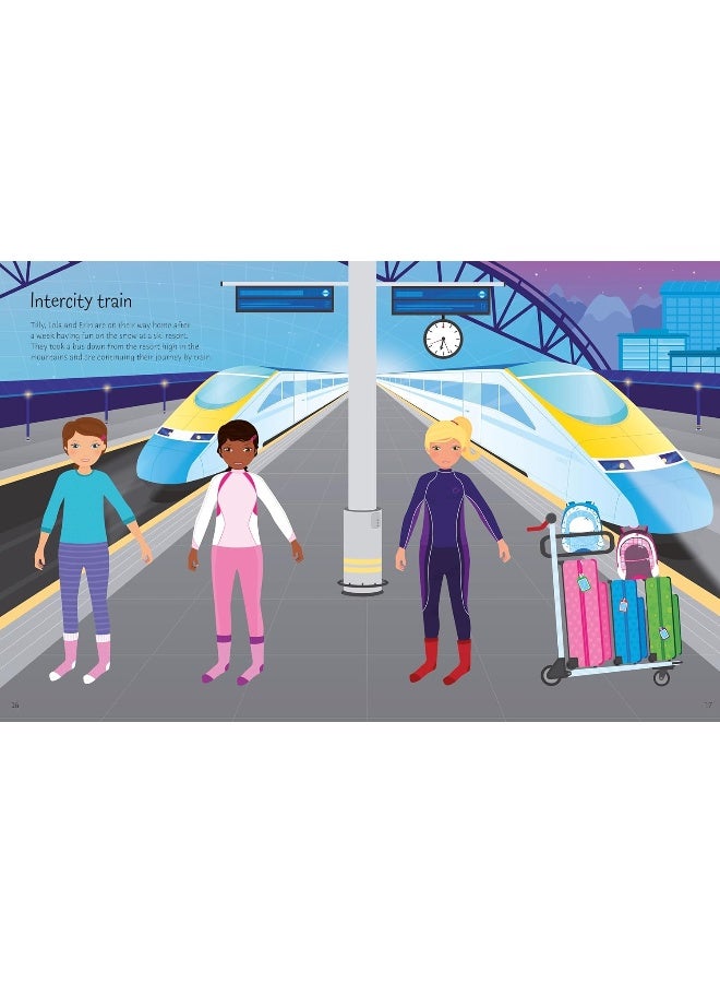 Usborne Sticker Dolly Dressing Travel - Image 2