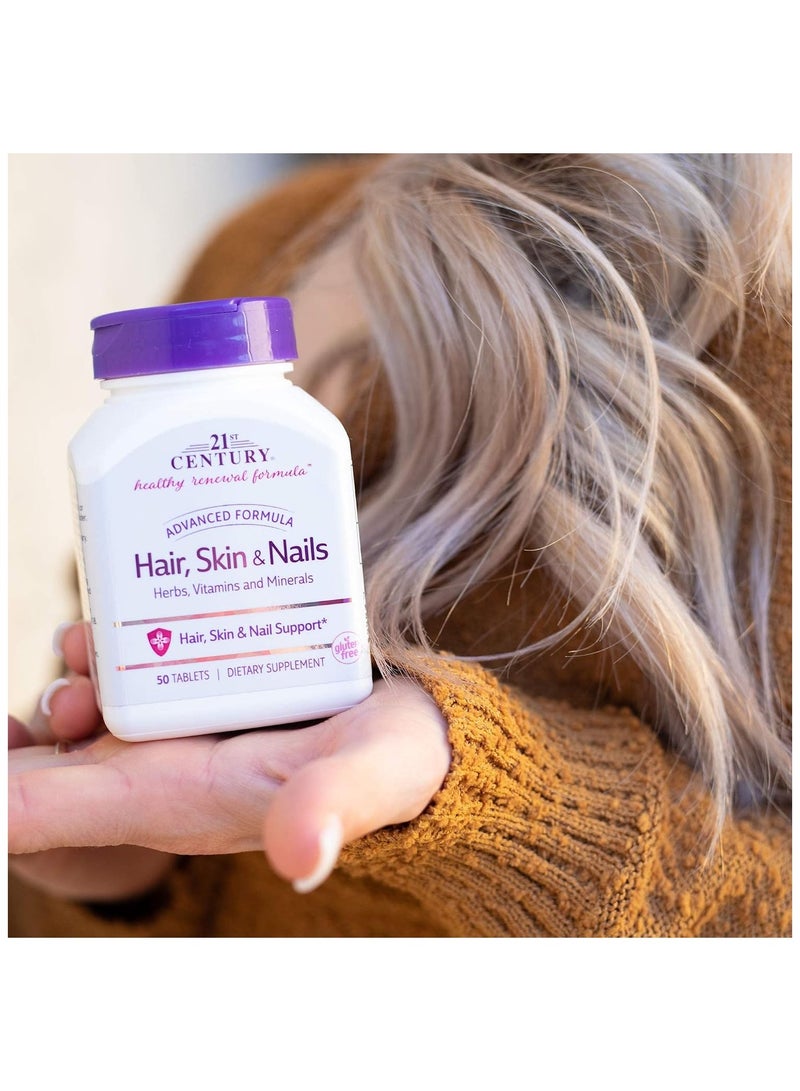 21st Century شعر وبشرة وأظافر 50 قرص - Image 4