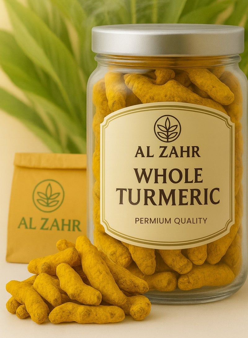 زهر كركم الزهر الخام الكامل - جودة ممتازة، معالج تحت أشعة الشمس، فرز يدوي، مزروع طبيعياً - Image 1