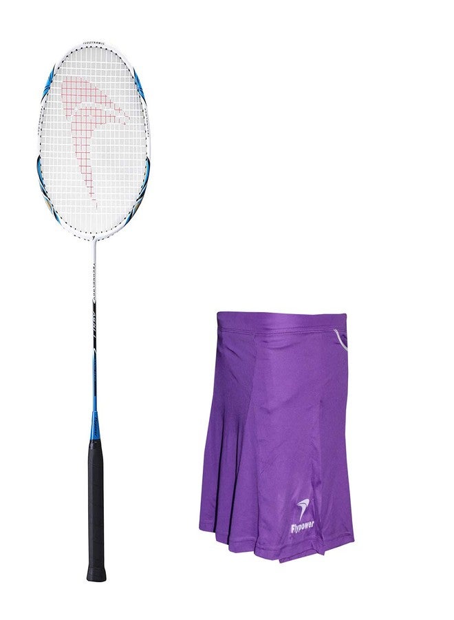 FLYPOWER Badminton Racket Agni 1 with Skirt UTARI Purple Size J-1 - Image 2
