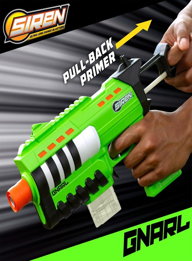 Siren Blasters Gnarl Ultra Long Range Blaster, Multi-Shot Compact Foam Dart Blaster, 5-Dart Magazine, 150 Ft Range, 150 FPS, Outdoor Games, Ages 14+ - Image 3
