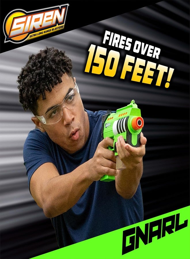 Siren Blasters Gnarl Ultra Long Range Blaster, Multi-Shot Compact Foam Dart Blaster, 5-Dart Magazine, 150 Ft Range, 150 FPS, Outdoor Games, Ages 14+ - Image 2