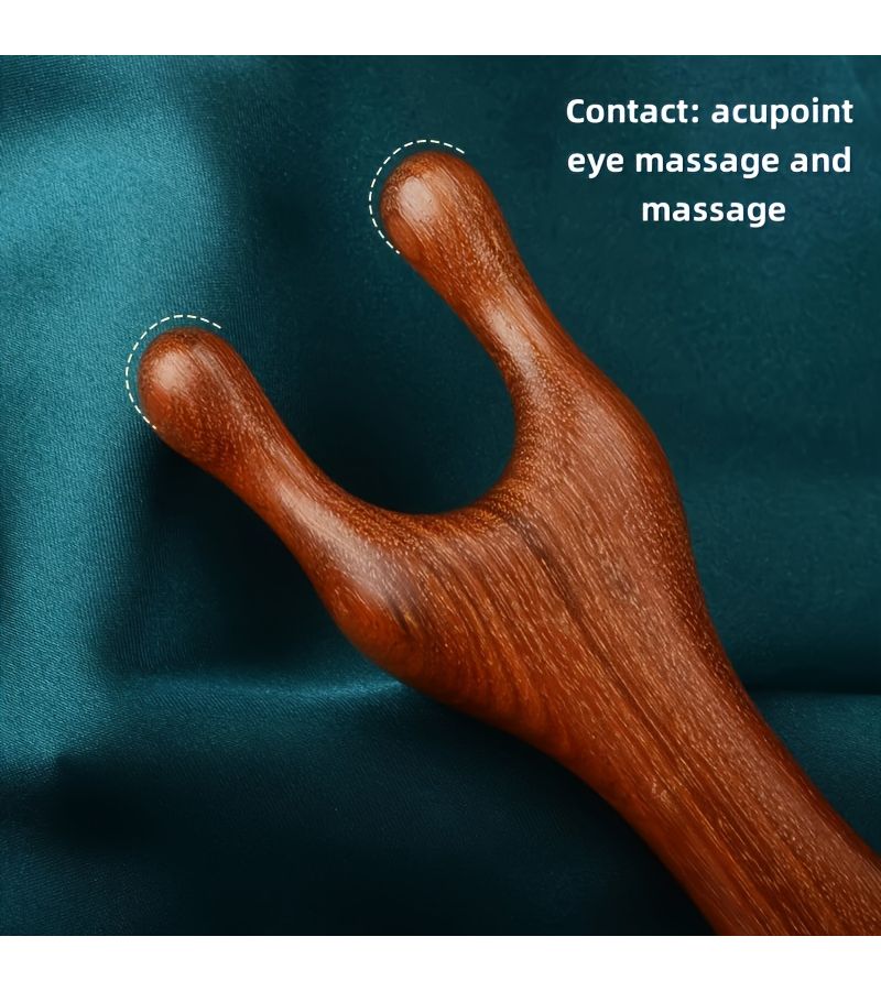 2pcs Deer Antler Comb Six Claw Massage Scalp Head Eyes Meridians - Image 4