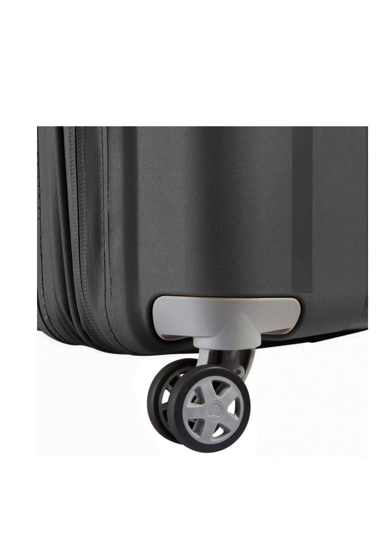 DELSEY Paris - Recycled Clavel 70Cm Expandable  4 Double wheel Check-In Luggage Trolley Black - Image 1