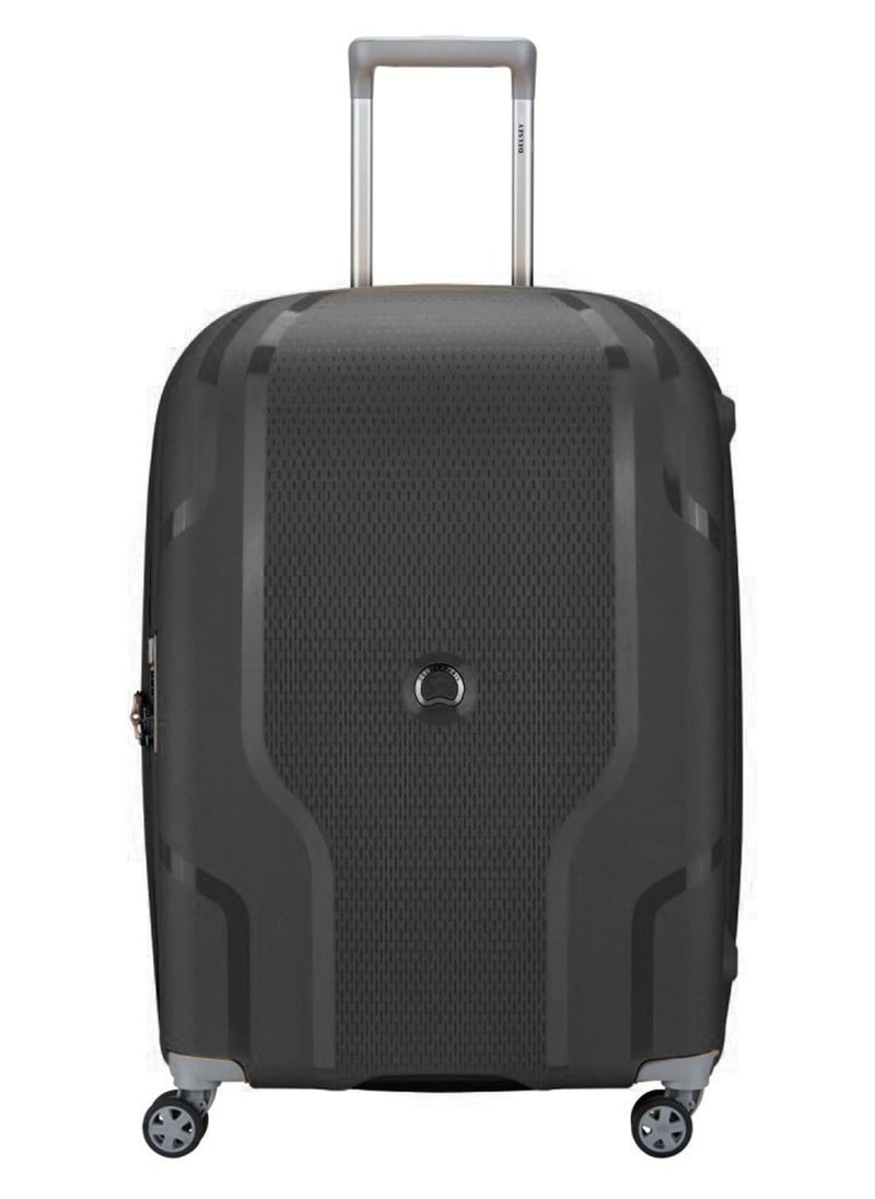 DELSEY Paris - Recycled Clavel 70Cm Expandable  4 Double wheel Check-In Luggage Trolley Black - Image 1