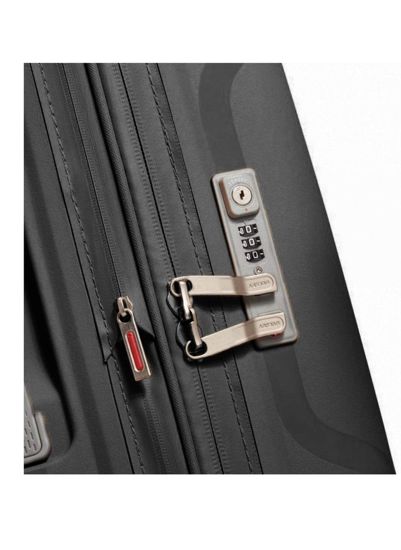 DELSEY Paris - Recycled Clavel 70Cm Expandable  4 Double wheel Check-In Luggage Trolley Black - Image 1
