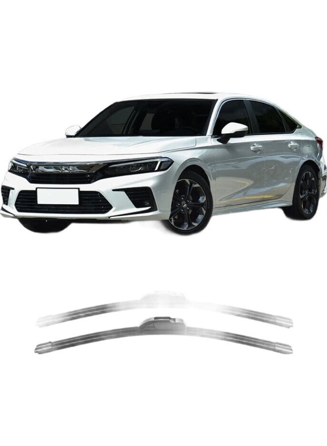 Ou Ji Ouji Boneless Wiper Blade/Windshield Wiper/Wiper Blade For Dongfeng Honda 10Th Generation Civic 10Th Generation [2016-Present], Original Size A-Grade Rubber Strip - Image 2