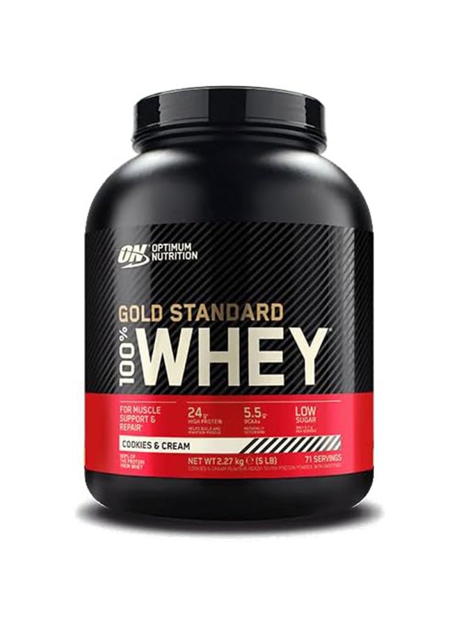 Optimum Nutrition Whey Gold Standard  Cookies & Cream  2.27KG - Image 1