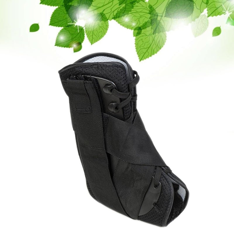 Ankle Brace Compression Sleeve Medium Size Universal Fit Sports Sprain Protection Breathable Running Support - Image 4