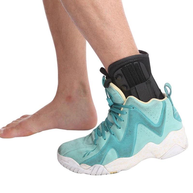 Ankle Brace Compression Sleeve Medium Size Universal Fit Sports Sprain Protection Breathable Running Support - Image 5