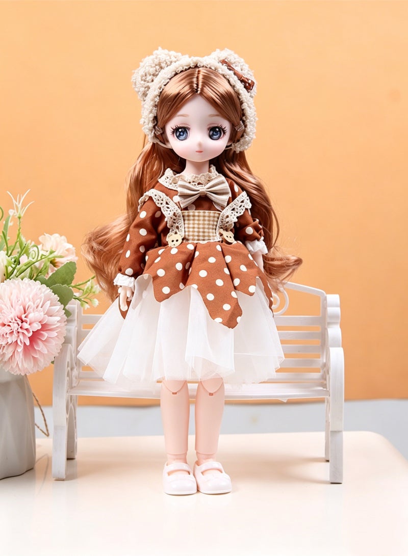 30cm Barbie Doll Coulomie Collaboration Girl Dress up Doll - Image 1