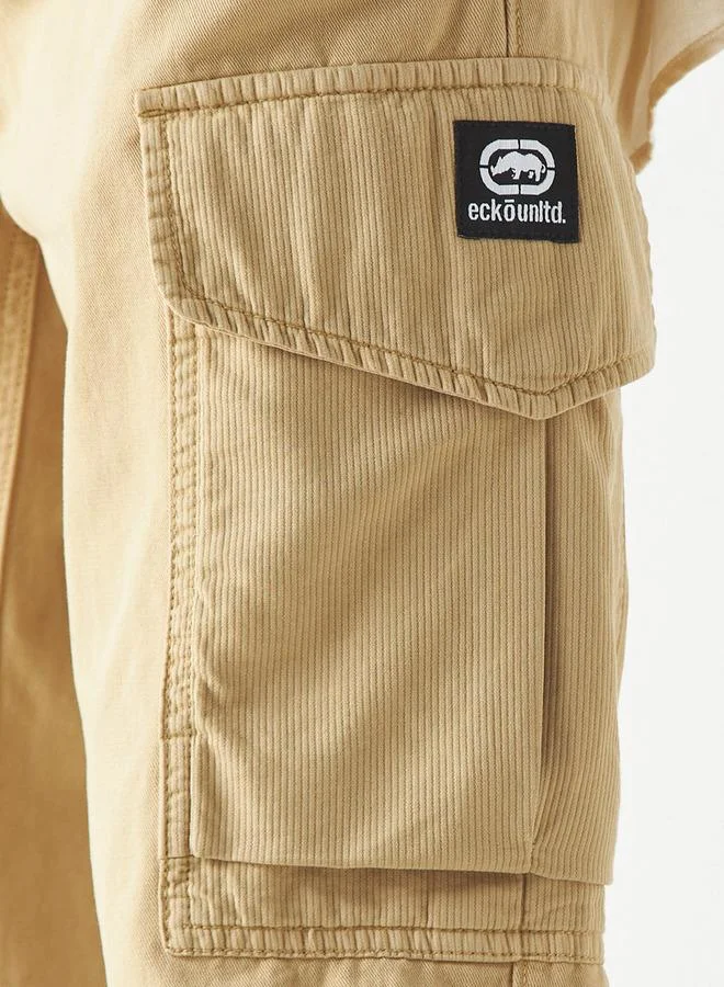 Ecko Unltd. Ecko Unltd Solid Cargo Pants with Pockets