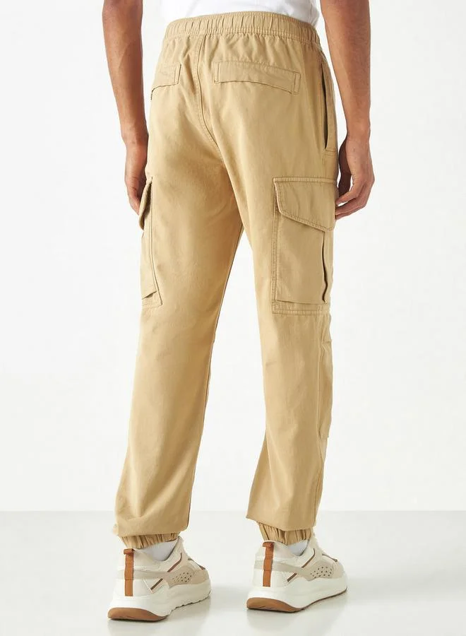 Ecko Unltd. Ecko Unltd Solid Cargo Pants with Pockets