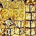 Yavxzvbw 100Pcs Prom 2026 Balloon Boxes Decorations with LED Lights Black and Gold Prom Decorations for Party 2026 Graduation Party Supplies - Image 4