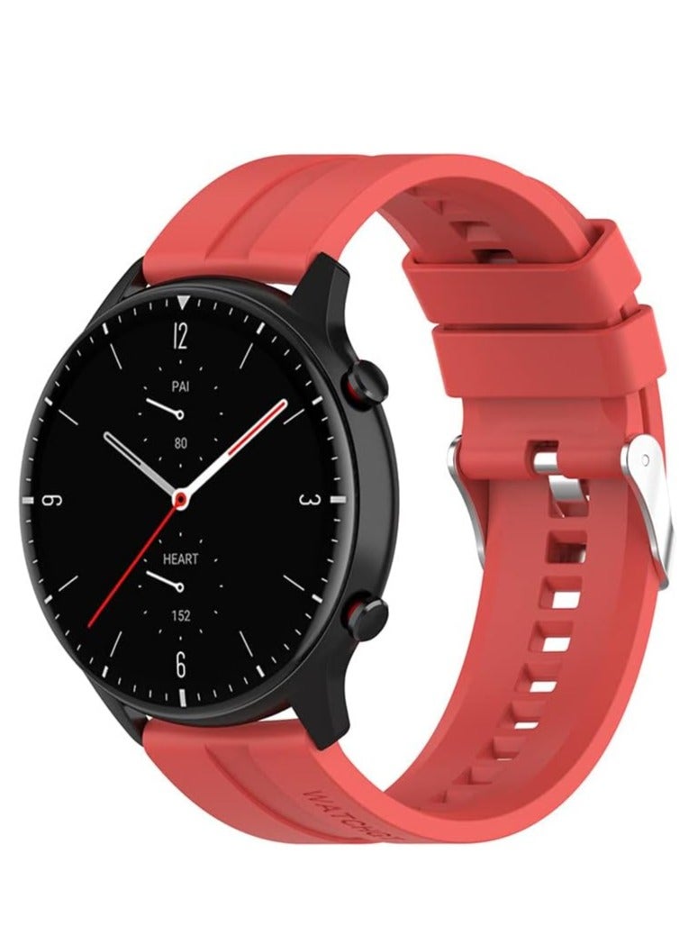 Strap Silicone Band 22MM For Samsung galaxy watch 3 45mm /watch 46mm/Gear S3/Huawei watch GT3 46MM/GT2E/GT 46mm/GT2 Pro/GT2 46MM/honor Magic Watch2 46mm/Amazfit GTR4/GTR3/2/2e - Image 1