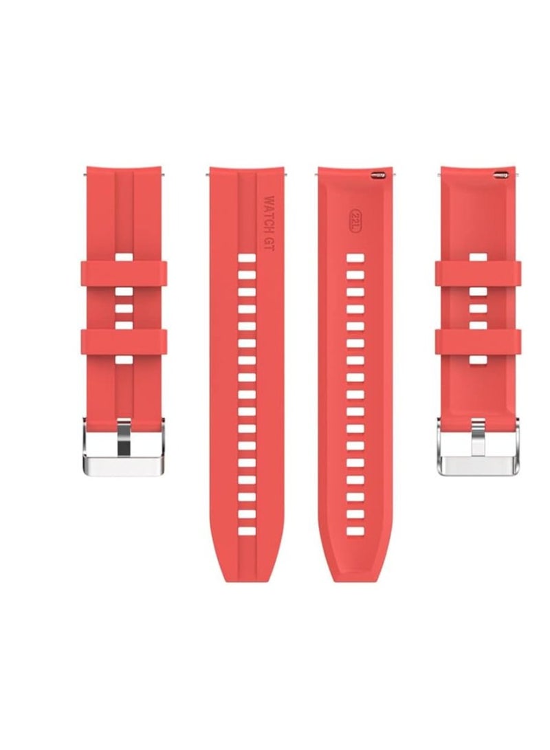 Strap Silicone Band 22MM For Samsung galaxy watch 3 45mm /watch 46mm/Gear S3/Huawei watch GT3 46MM/GT2E/GT 46mm/GT2 Pro/GT2 46MM/honor Magic Watch2 46mm/Amazfit GTR4/GTR3/2/2e - Image 3