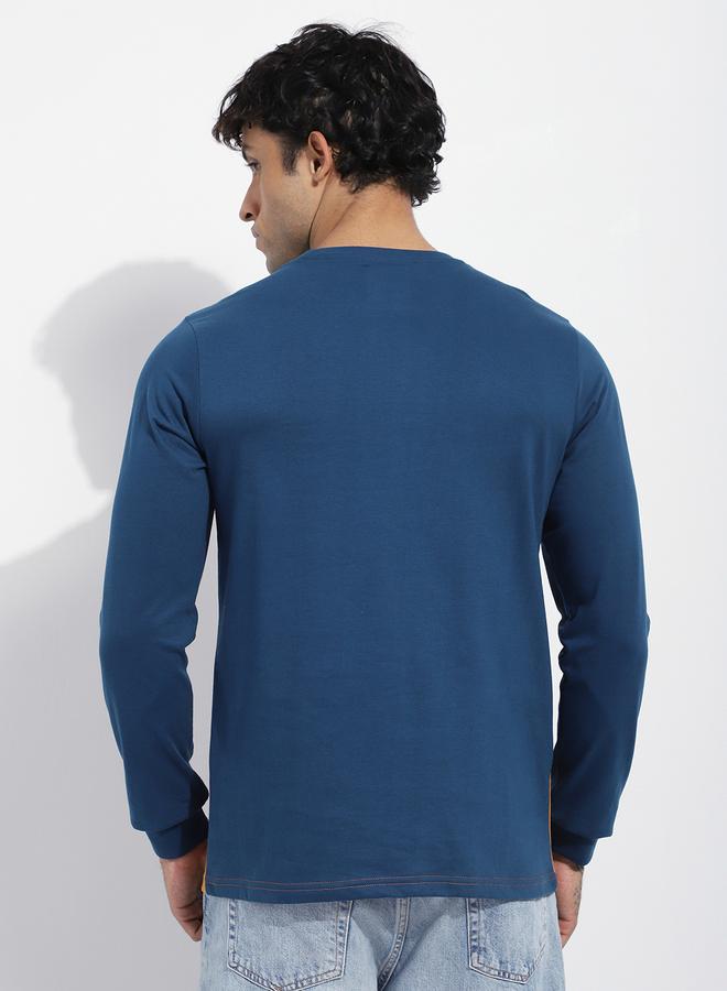 Dillinger Men Regular Fit Cut and Sew Panel T-Shirt - Image 3