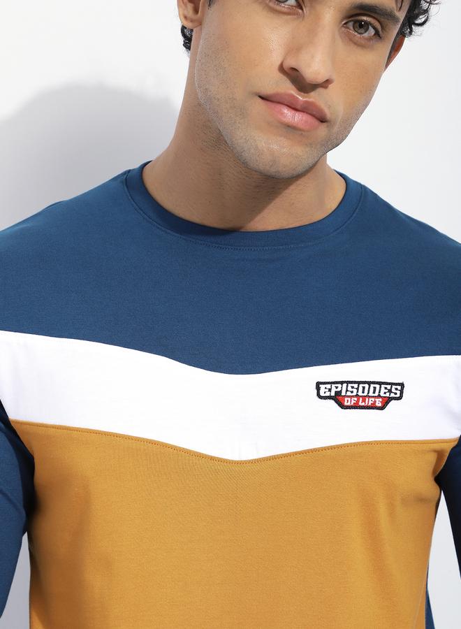 Dillinger Men Regular Fit Cut and Sew Panel T-Shirt - Image 5