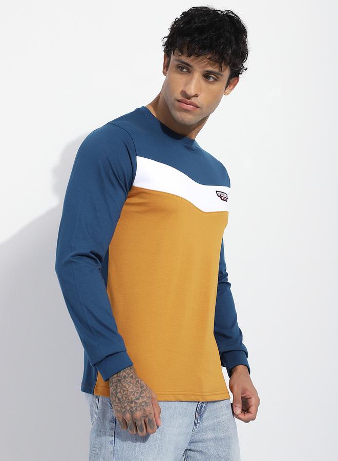 Dillinger Men Regular Fit Cut and Sew Panel T-Shirt - Image 2