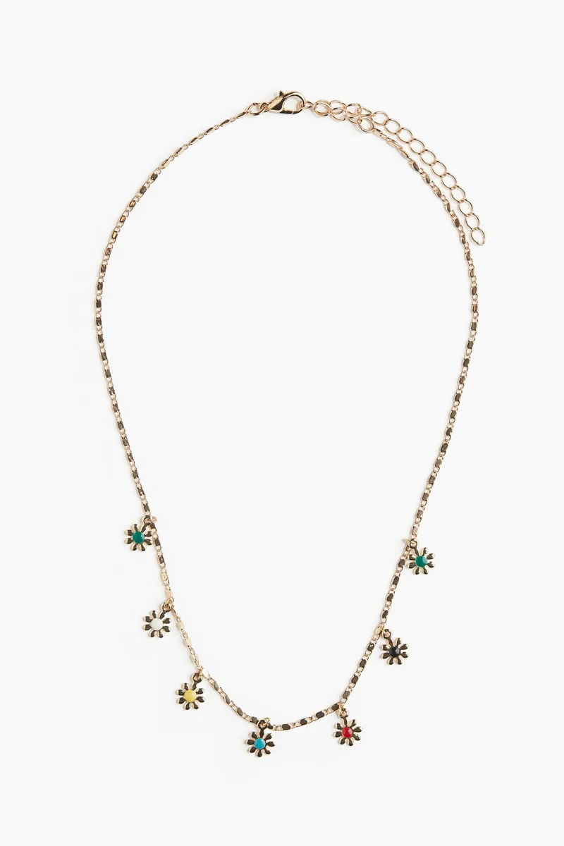 H&M Flower-pendant necklace