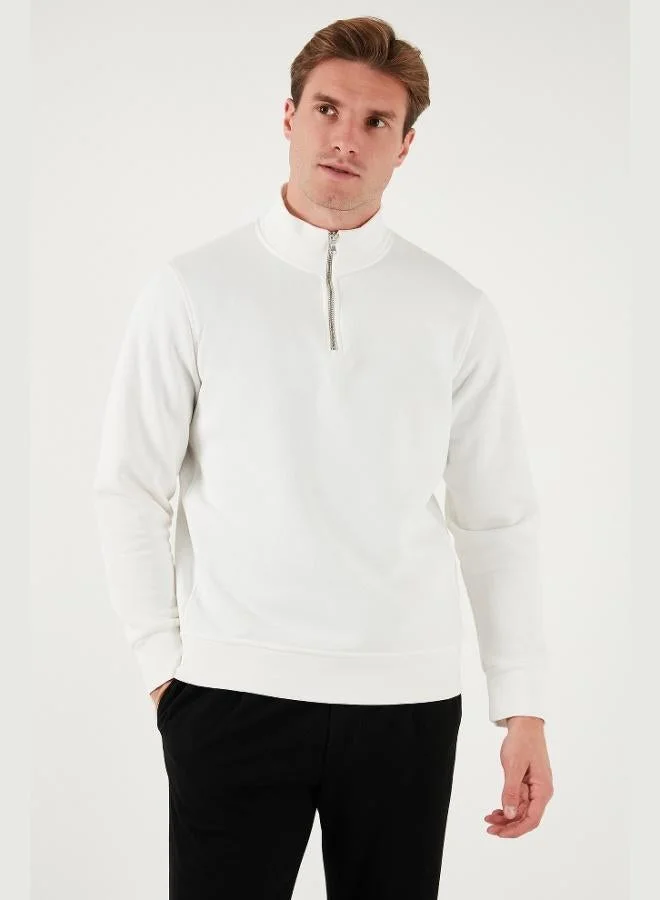 Buratti  Buratti Cotton Regular Fit Stand-Up Collar 2-Pack Men's Sweatshirt 59052592S2 for Men | Best Price UAE