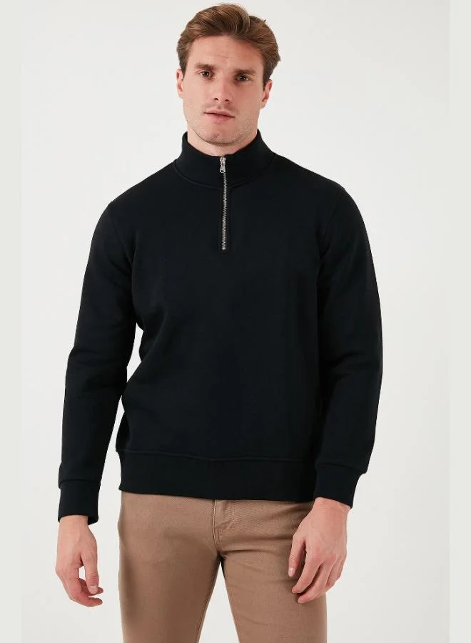 Buratti  Buratti Cotton Regular Fit Stand-Up Collar 2-Pack Men's Sweatshirt 59052592S2 for Men | Best Price UAE