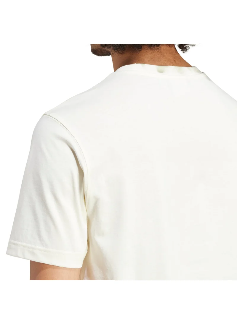 اديداس adidas ESSENTIAL TEE Beige Originals Men T-SHIRTS
