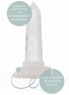 Prickly Pear Prickly Pear Clear Quartz Crystal Point - Individual Interchangeable Crystal  - Image 3
