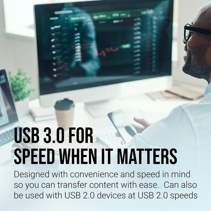 PNY 256GB Turbo Attache 3 USB 3.0 Flash Drive,Grey (Pack of 1) - Image 4