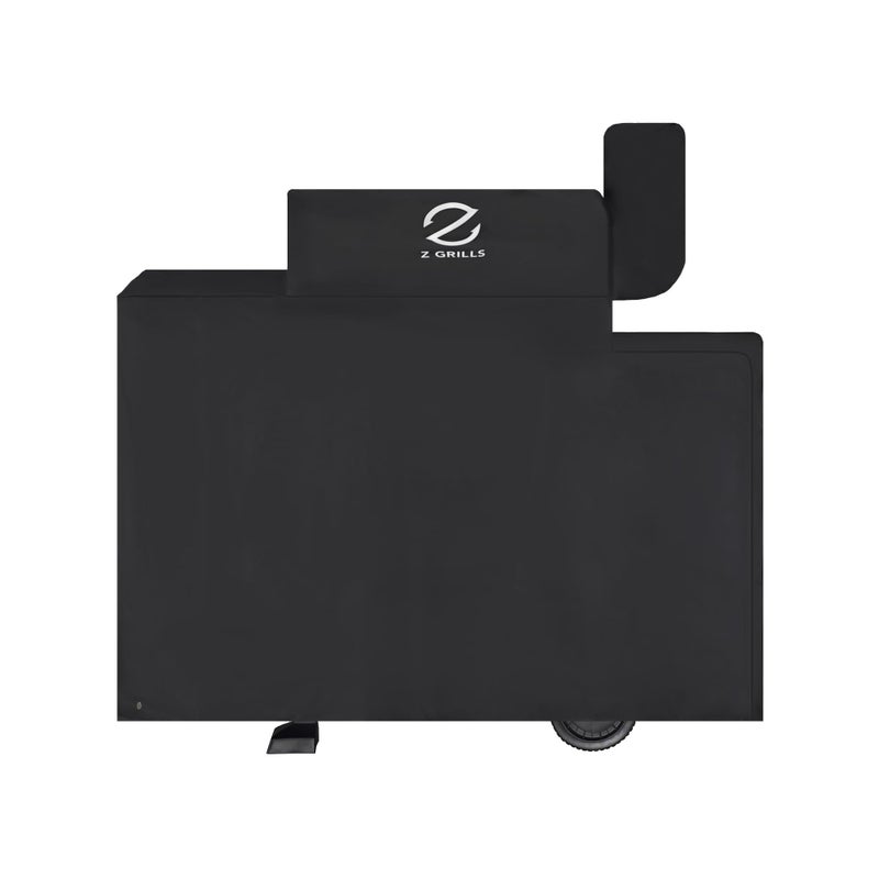 Z GRILLS Pellet Grill Cover 54 Inch | Official Genuine | Upgraded 600D Polyester Fabric, Heavy Duty, Waterproof, Weather Resistant Full Length Grill Cover for 600 Series Pellet Smoker - Image 1