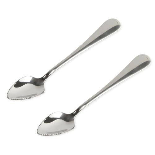 Chef Craft Select Serrated Grapefruit Spoon 9 inch 2 piece set Stainless Steel