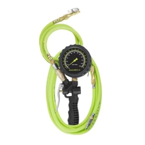Flexzilla Inflator Kit with 3 ft. and 15 ft. Quick Connect Hose, Lock-On Chuck (0-170 PSI) - AL2025FZ-2 - Image 2