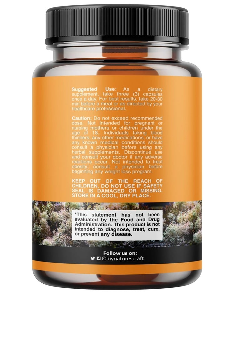Nature's Craft - Organic Irish Sea Moss 90 Caps - Image 1
