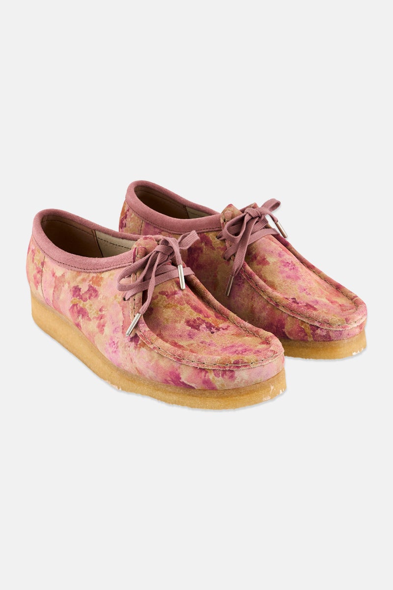 clarks Women Wallabee Suede Casual Shoes,Pink  - Image 1