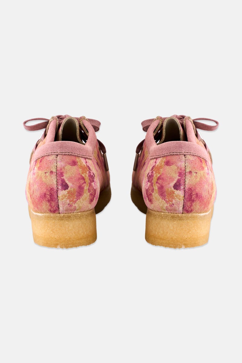 clarks Women Wallabee Suede Casual Shoes,Pink - Image 2